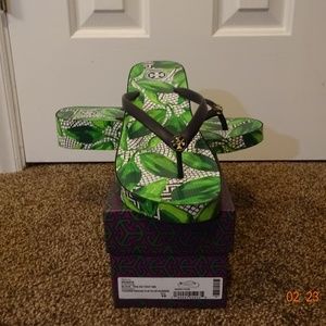 Tory Burch Thandie Wedge Flip-flop